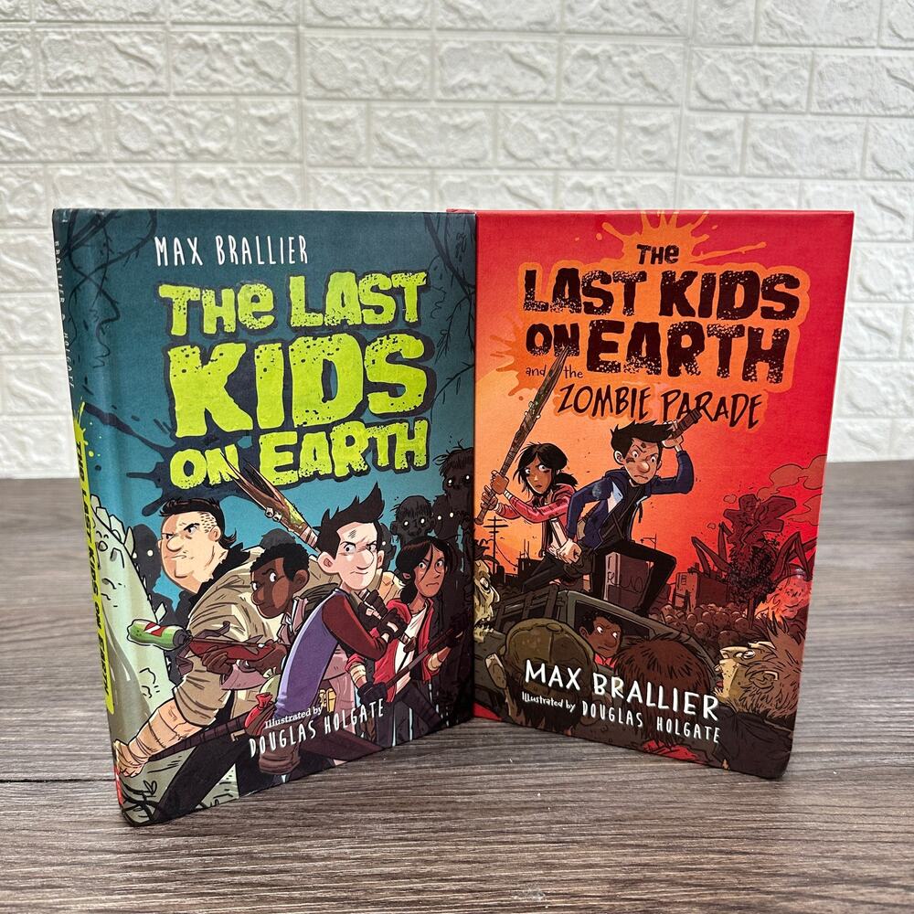 The Last Kids on Earth Series Book Volume 1 & 2 Hard Cover By Brallier & Holgate